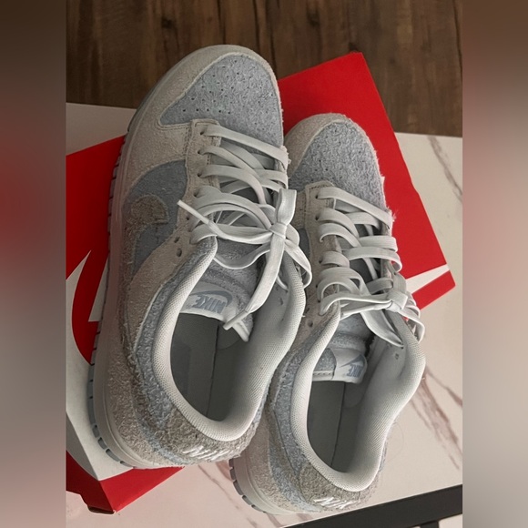 Nike Dunk Low - Photon Dust/Light Armory Blue/Light Smokey Grey W-9 M-7.5 - Picture 5 of 9